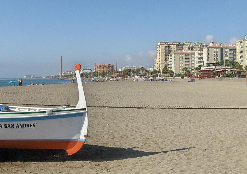 Apartamento Huelin, A 5 Minutos A Pie De La Playa Málaga Exteriör bild