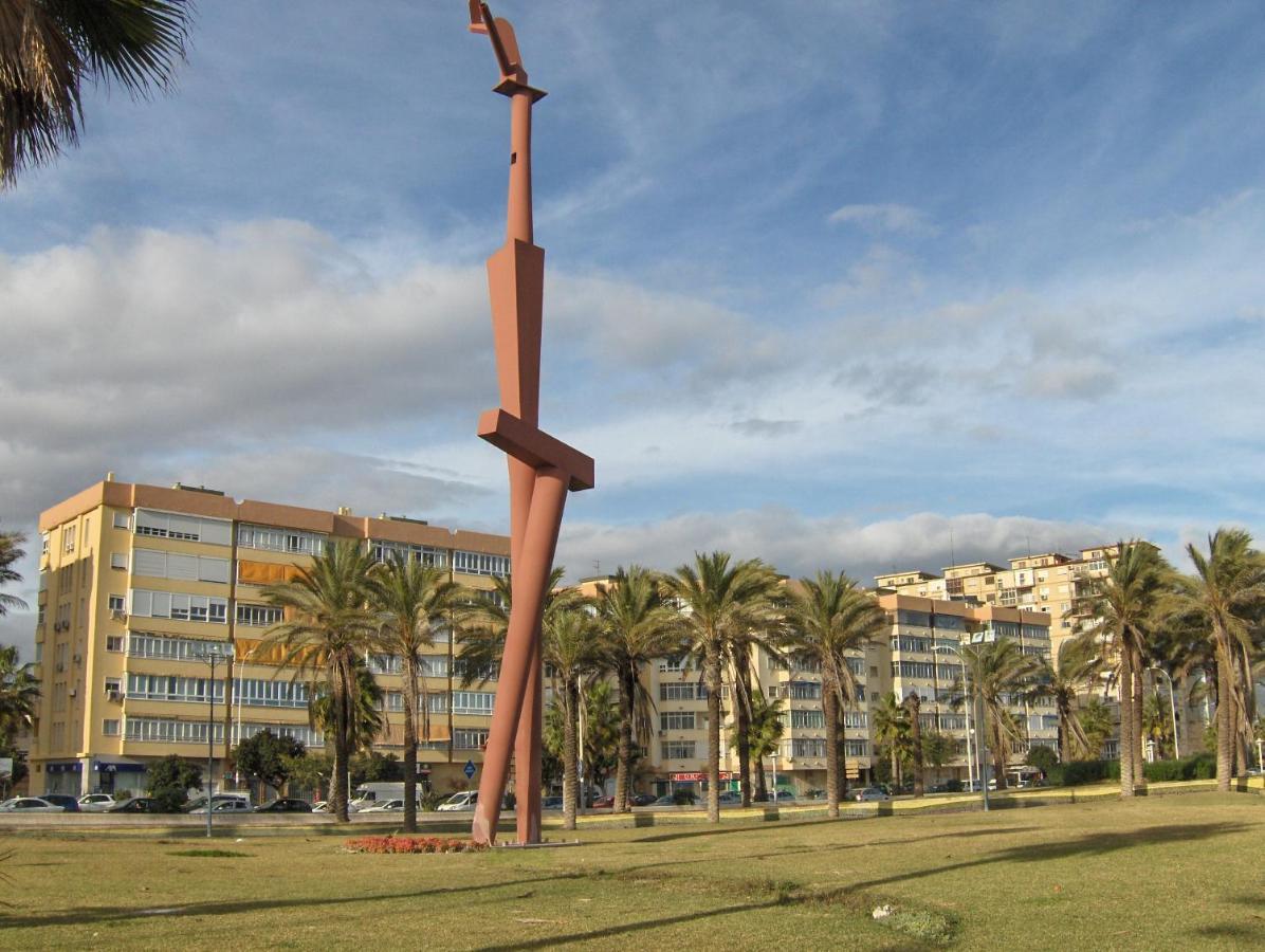 Apartamento Huelin, A 5 Minutos A Pie De La Playa Málaga Exteriör bild